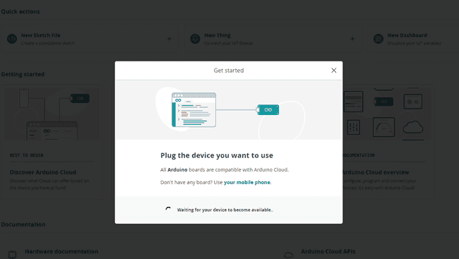Device selection