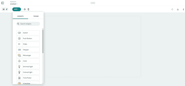Widgets Selection