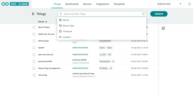 New tag filtering
